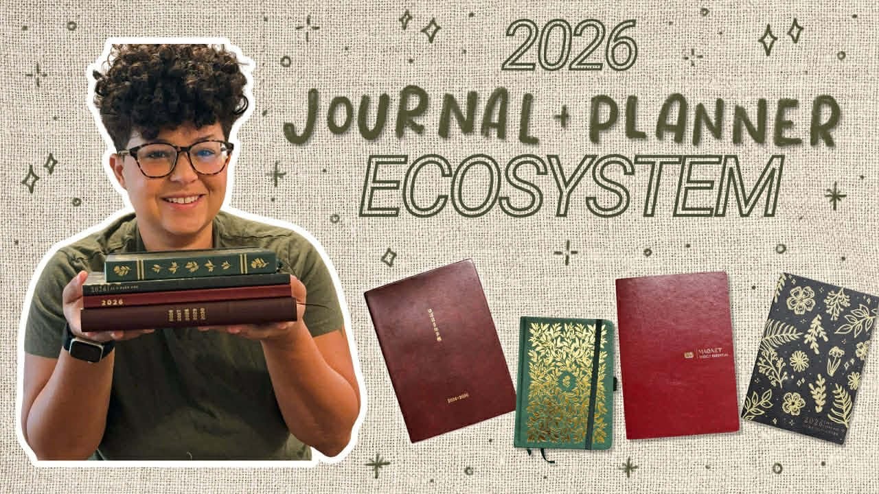 Линейка ежедневников и планеров на 2026 год: Hobonichi (5 лет), Aura Estelle, Sterling Ink и Arch...