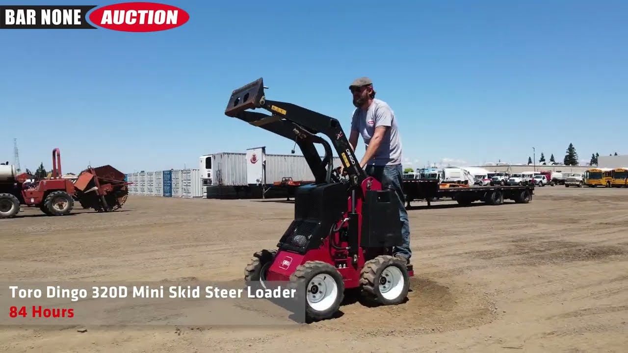 Toro Dingo 320D Mini Skid Steer Loader