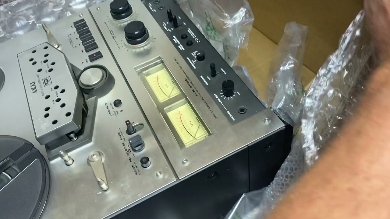 AKAI GX-266D розпакування посилки з eBay