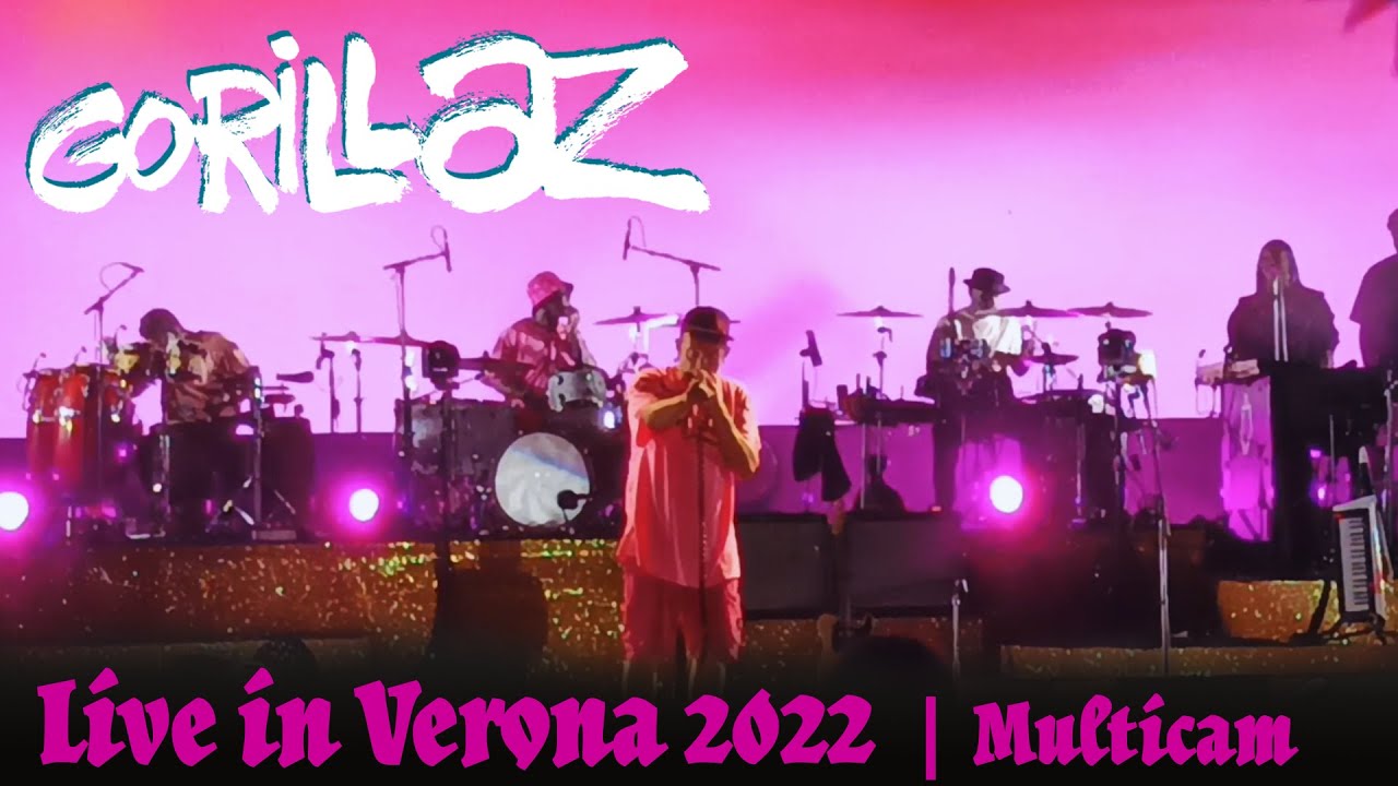 GORILLAZ - Live @ Arena di Verona (05/07/2022) | Multicam/HD/Live Show