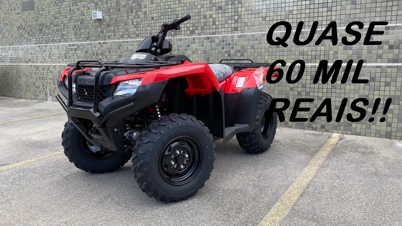 Comprei um Quadriciclo Honda 2022 0km!!!!