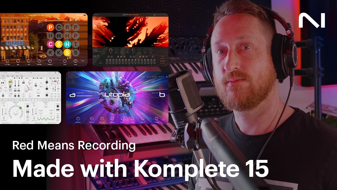 Создание электронного трека с помощью Komplete 15 | Native Instruments