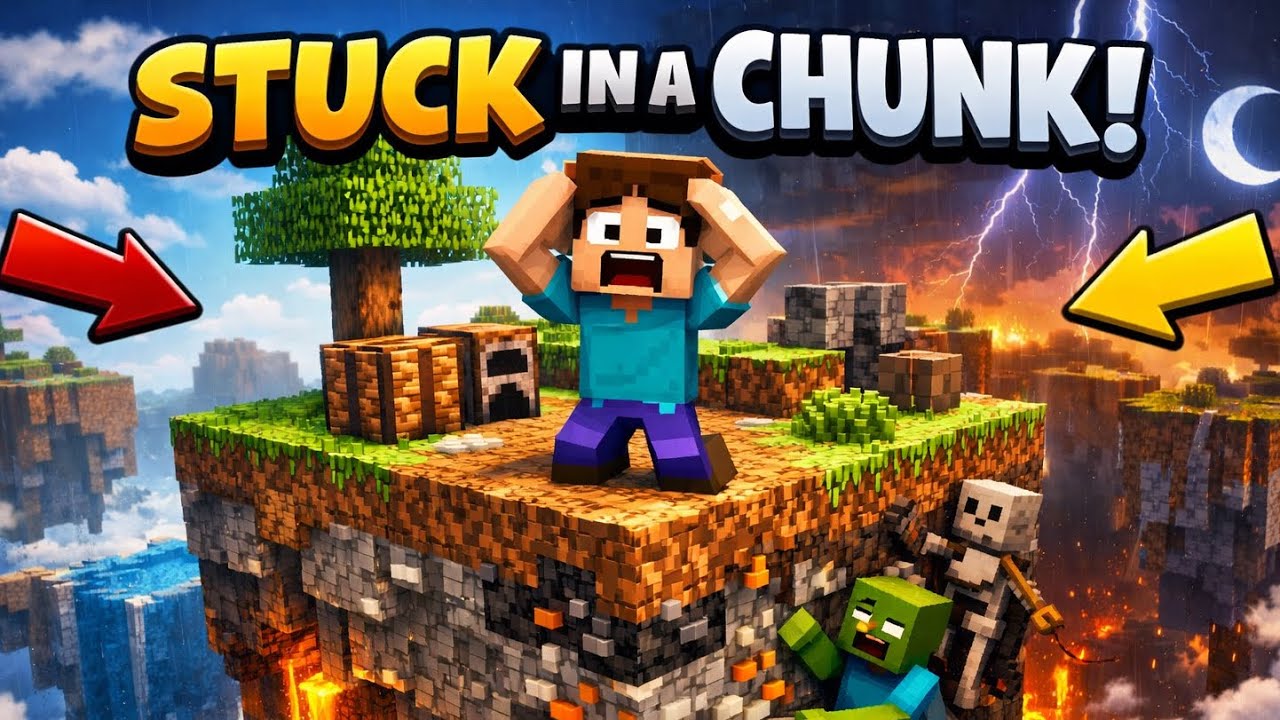 Surviving in a Single Chunk in Minecraft (Part 2)