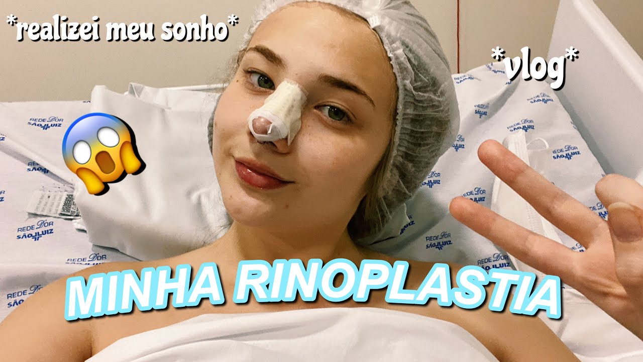 VLOG| FIZ RINOPLASTIA!✨