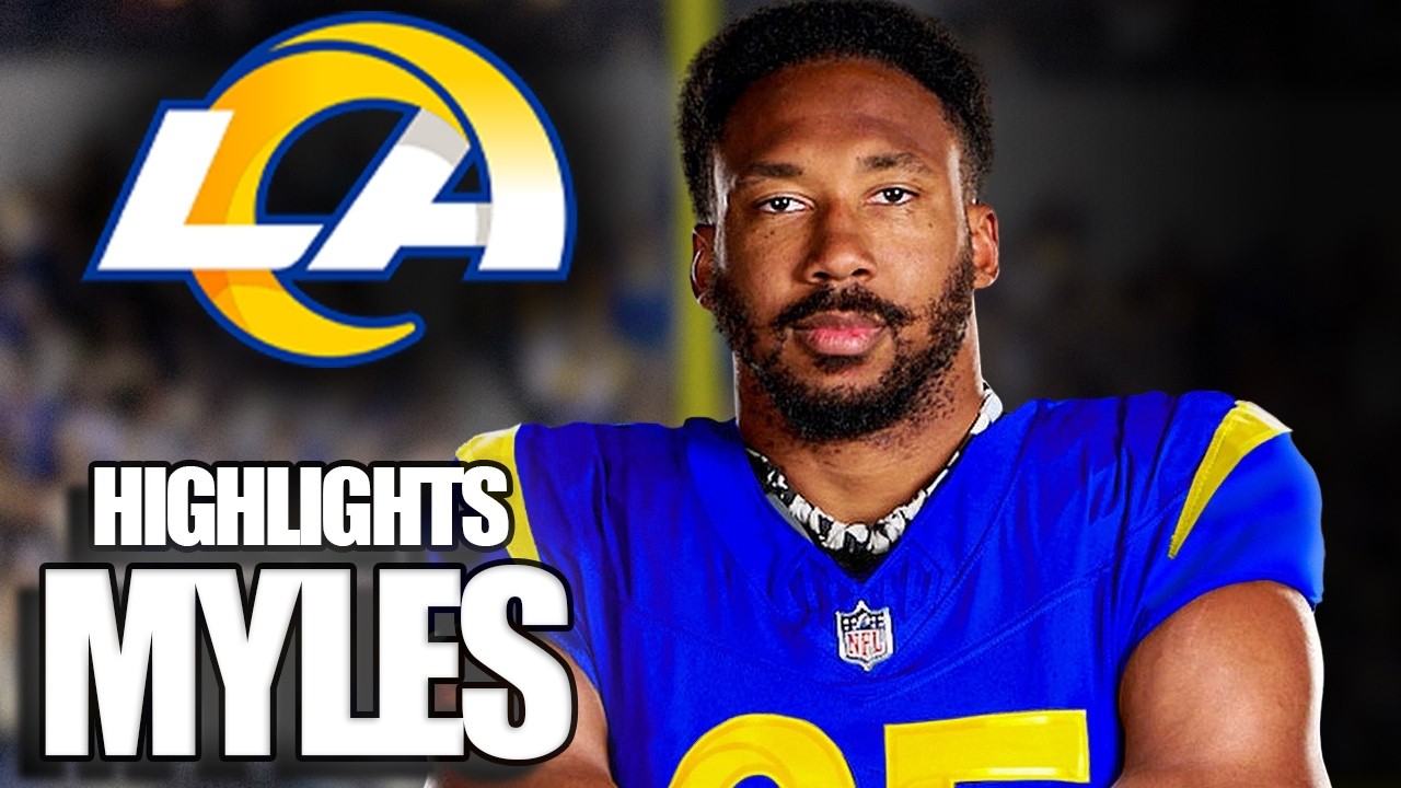 Myles Garrett Highlights | (Traded) Los Angeles Rams
