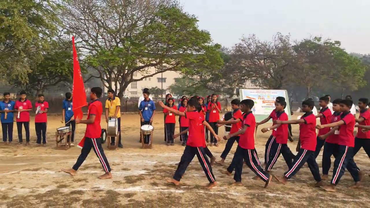 प्रजासत्ताक दिन संचलन २०२६, Gnanmata Adivasi High School Uplat