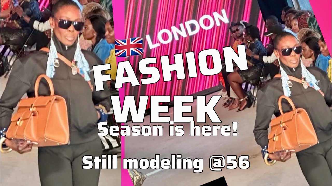 💃🏿BACK ON THE RUNWAY AT 56! AFRICA FASHION WEEK, LONDON WAS FIRE! 🔥