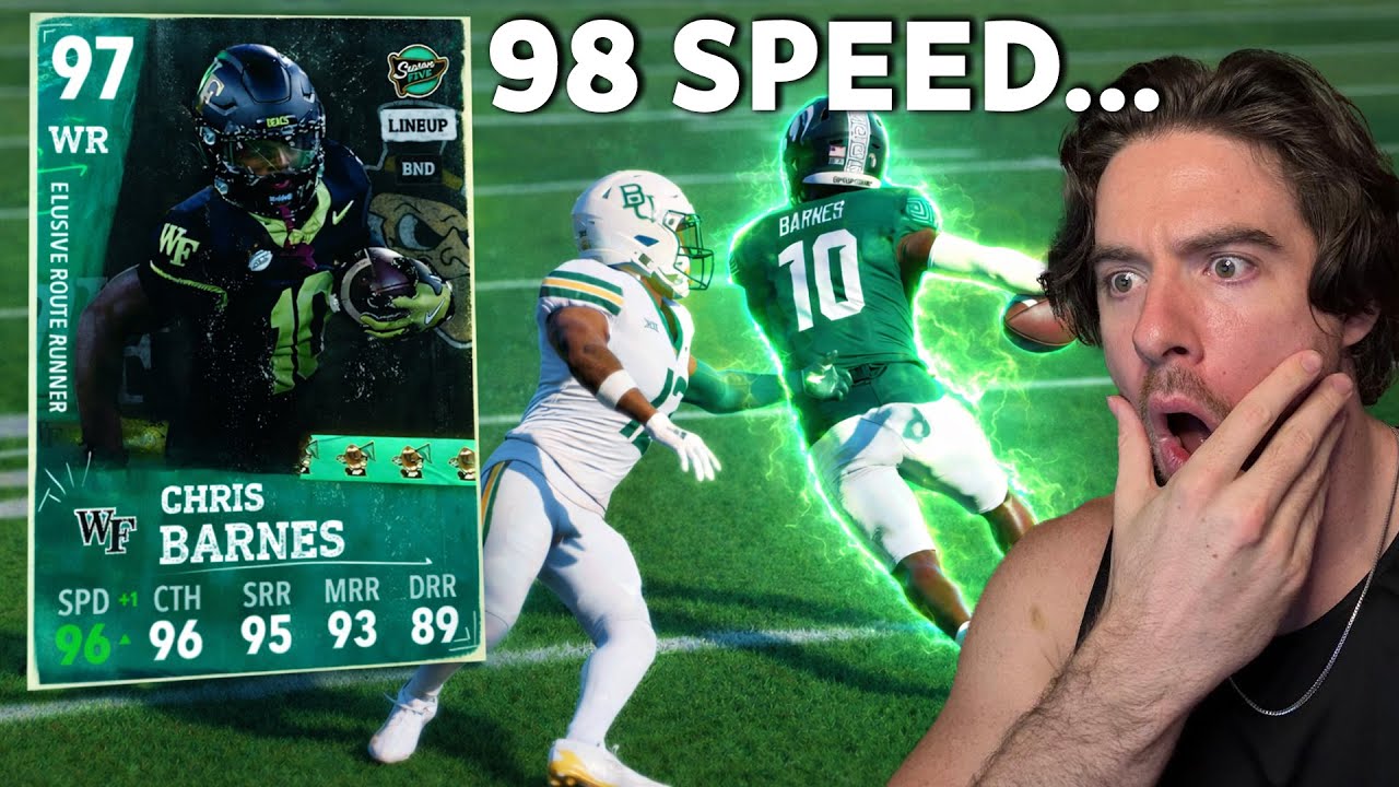 FREE 97 Overall Chris Barnes is UNGUARDABLE... NMS Ep55 College Football 26.002