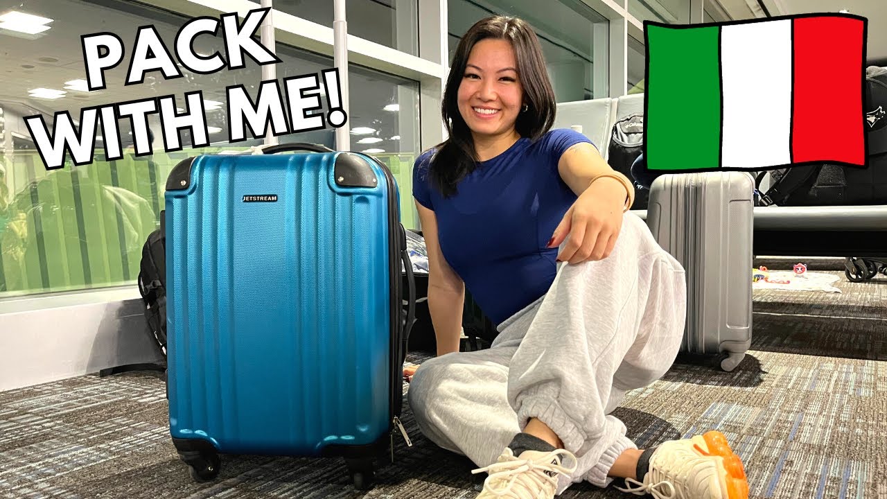 PACK WITH ME FOR ITALY!