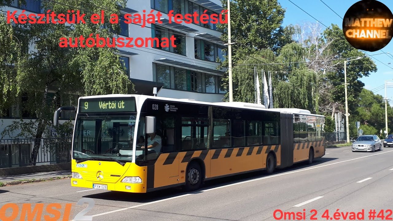Készítsünk el a saját festésű autóbuszomat Omsi 2 4.évad #42