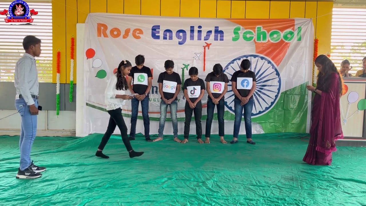 Social media story I Drama Play I By Rose English School Students