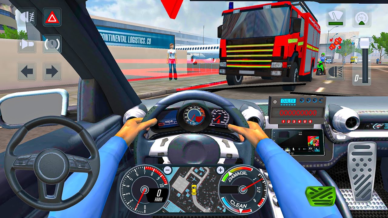 City Taxi Driving Simulator: Super sport car city traffic driving real car game - android gameplay