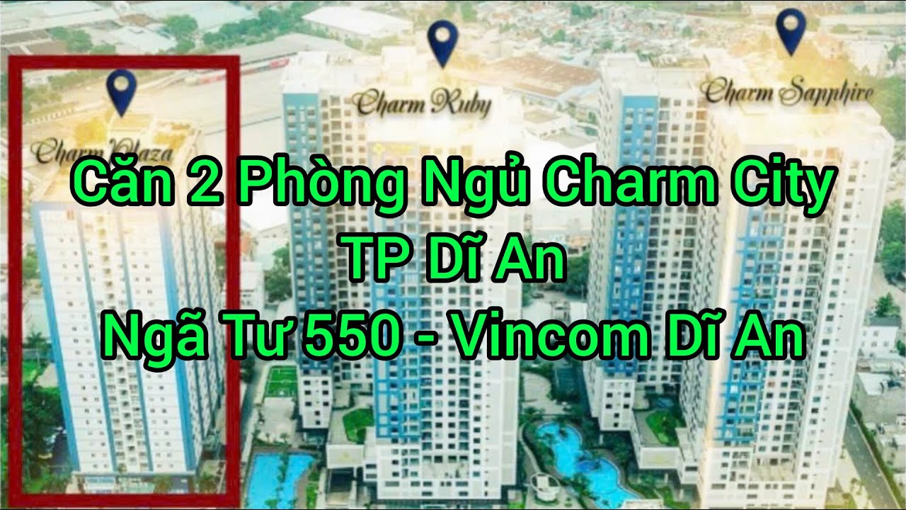 Chi Tiết Căn 2PN 70m2 Charm City Gi&aacute; chỉ từ 1.68 tỷ Dĩ An ✓ L&ecirc; Phan BDS