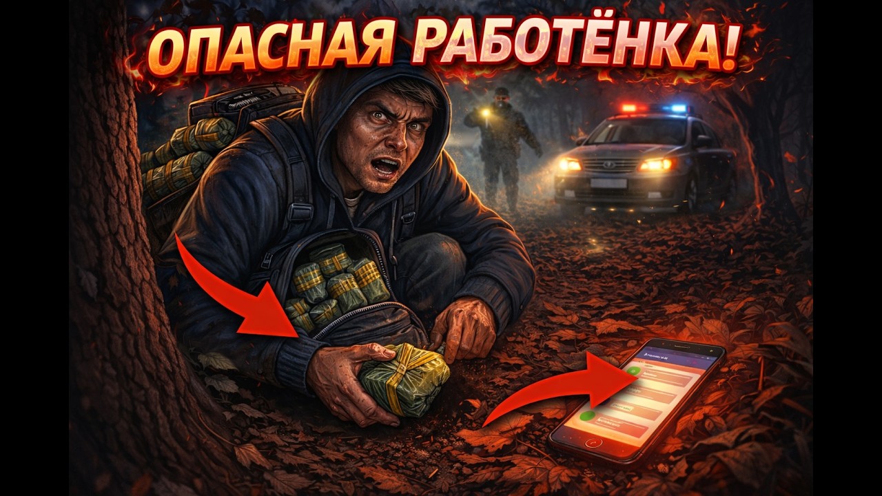 ТЫ  - КУРЬЕР ЗАКЛАДЧИК (И ЭТО ВСЯ ТВОЯ ЖИЗНЬ)