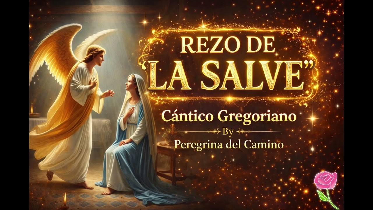 DIOS TE SALVE MARIA CÁNTICO GREGORIANO. Rezo de saludo a la santísima Madre del hijo de Dios.