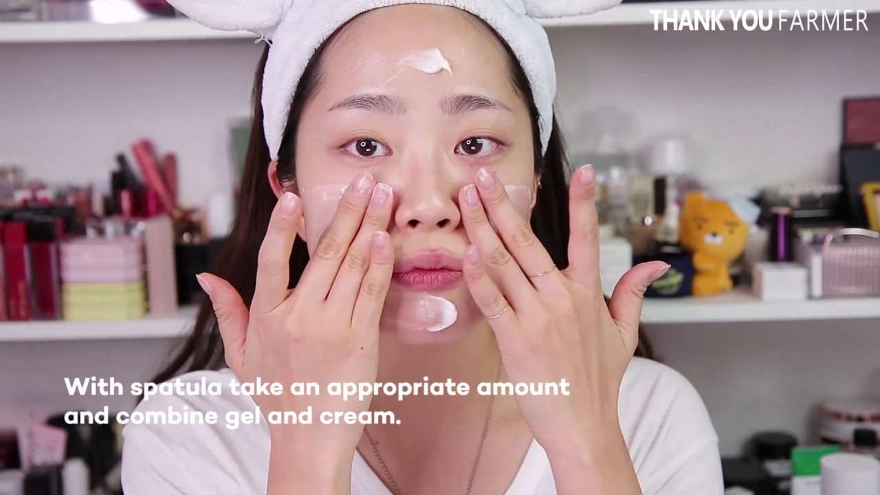 [THANK YOU FARMER] Rice Pure Gel And Cream [ENG SUB]