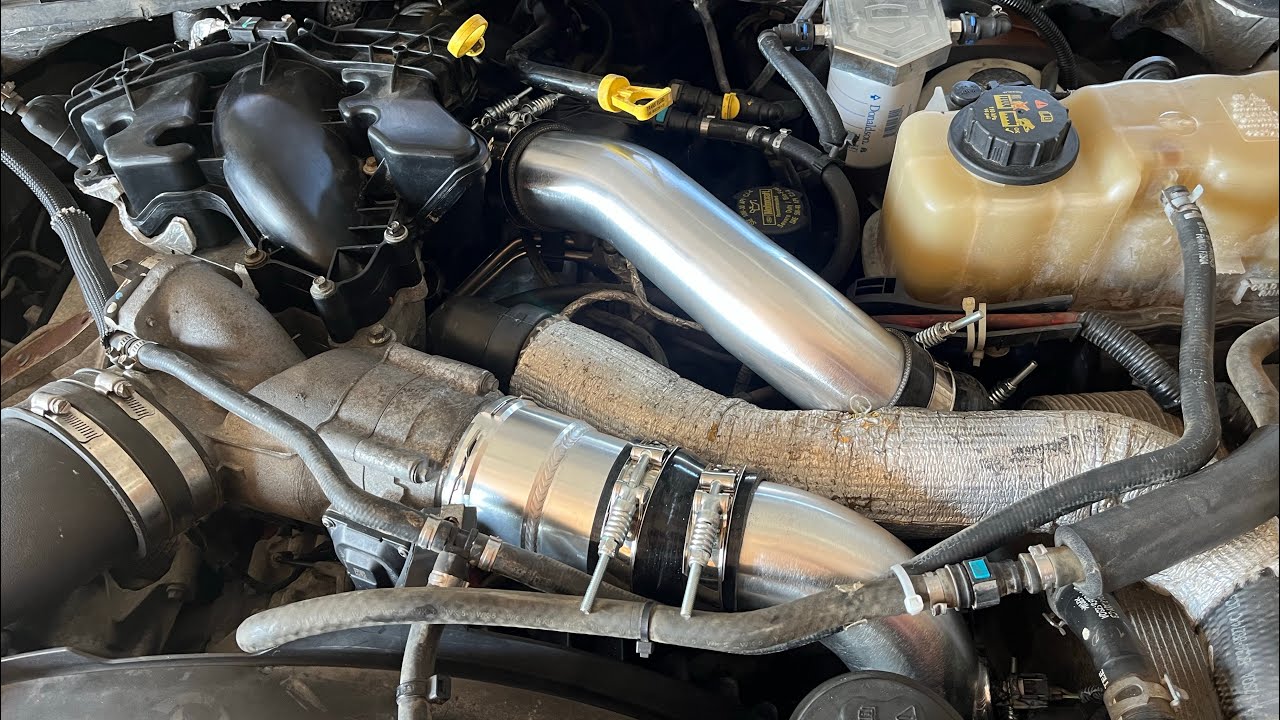 11-16 6.7 Powerstroke Spelab intercooler piping kit install!!