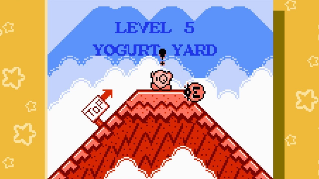 Kirby's Adventure - Level 5: Yogurt Yard - 100% Walkthrough