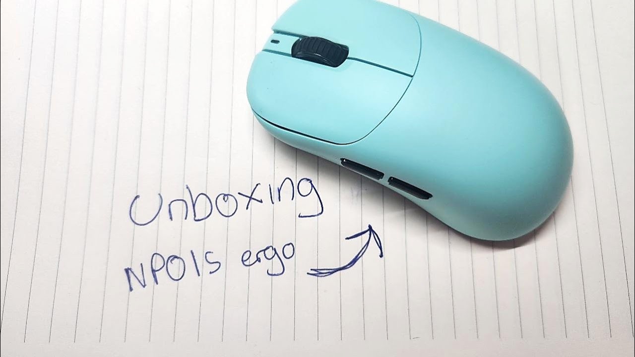 Vaxee NP01s Ergo Unboxing