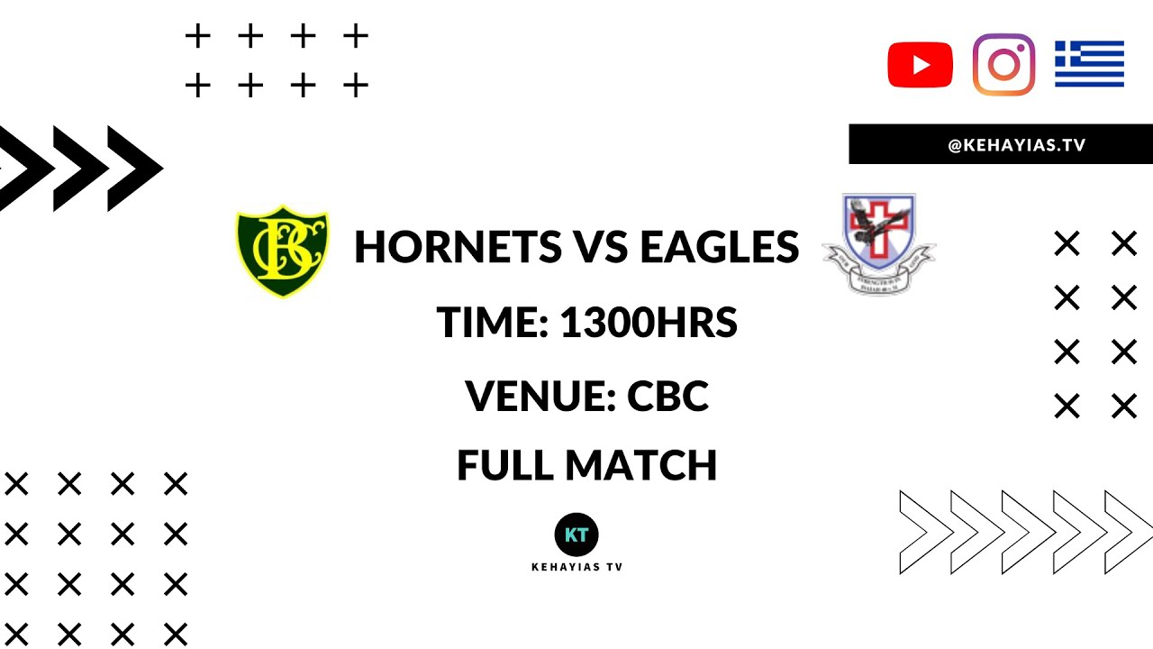 CBC's Hornets VS MCC's Eagles || FULL MATCH || Season Game 6