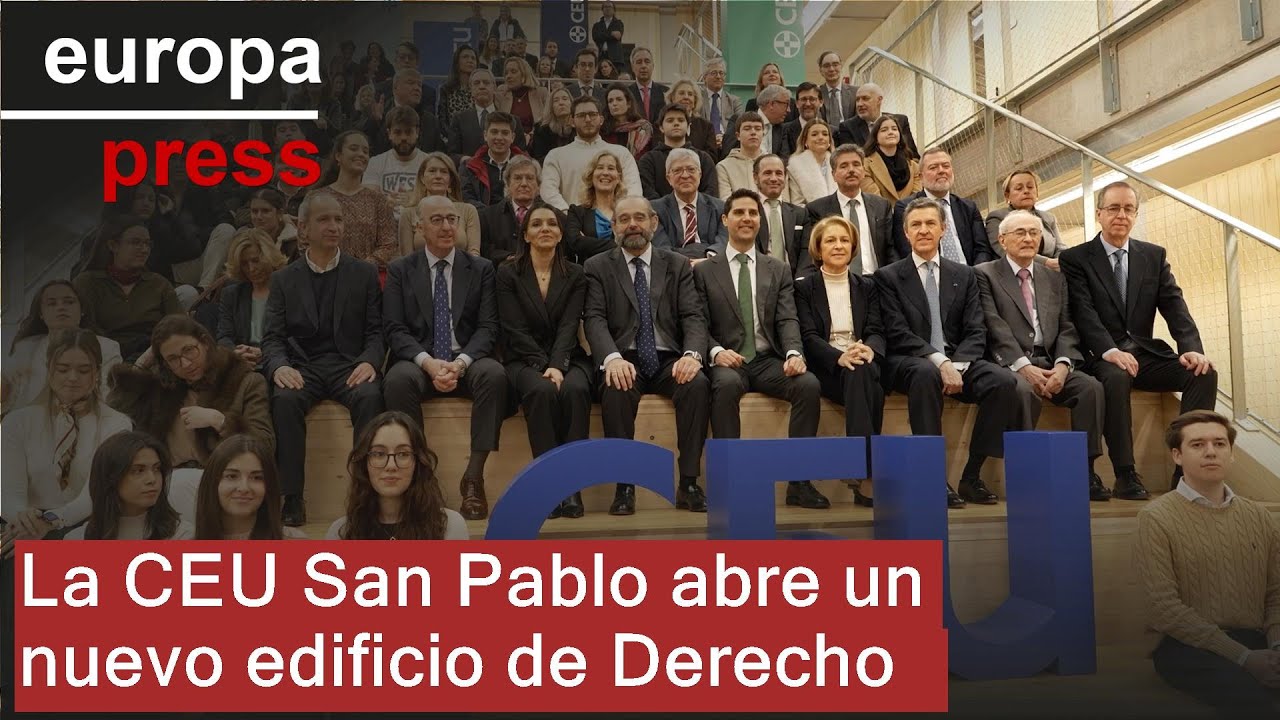 La Universidad CEU San Pablo inaugura un moderno edificio de Derecho