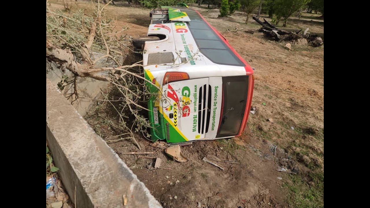 Un bus fait un accident sur l'axe Kolda en provenance de Dakar et fait plusieurs blessés