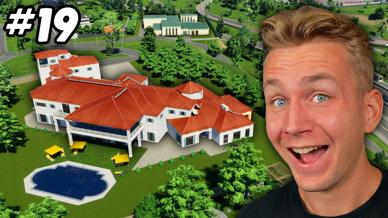 LUXE MANSIONS OP DE BERG! (Cities Skylines 2)