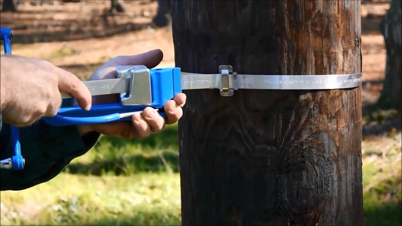Como instalar flejes de acero inoxidable
