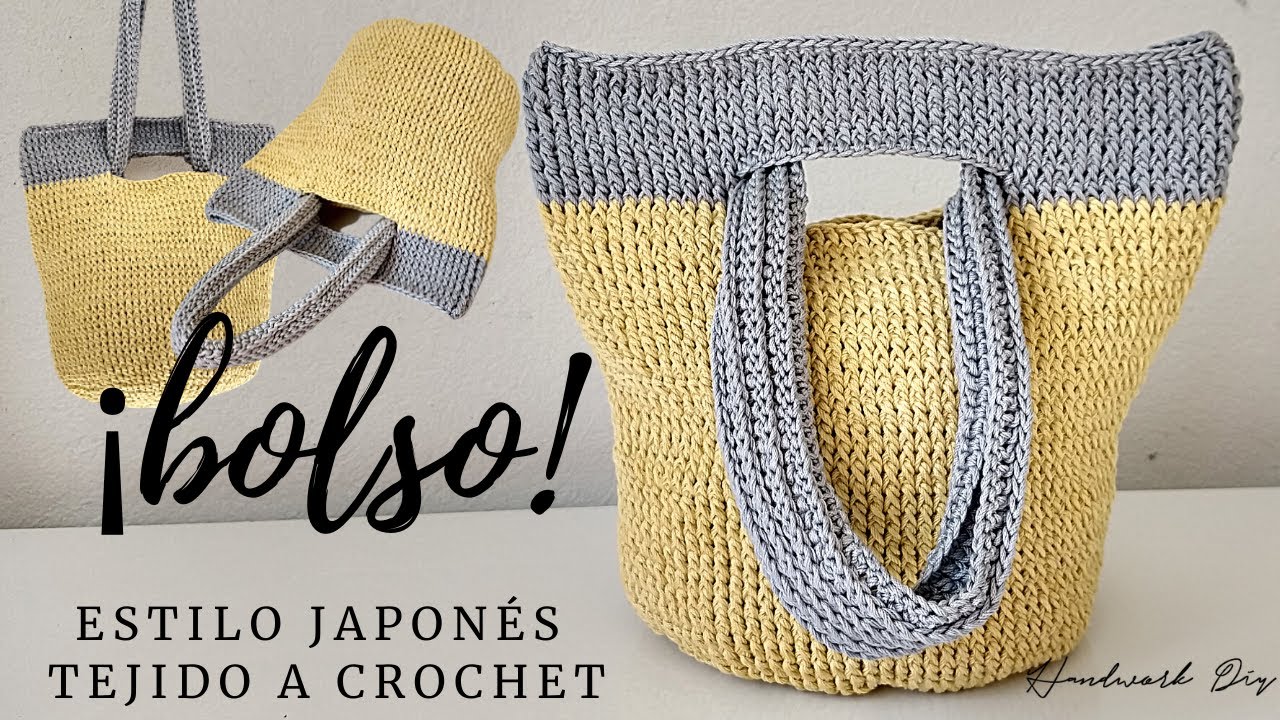 Cómo tejer Bolso a Crochet | Japonés