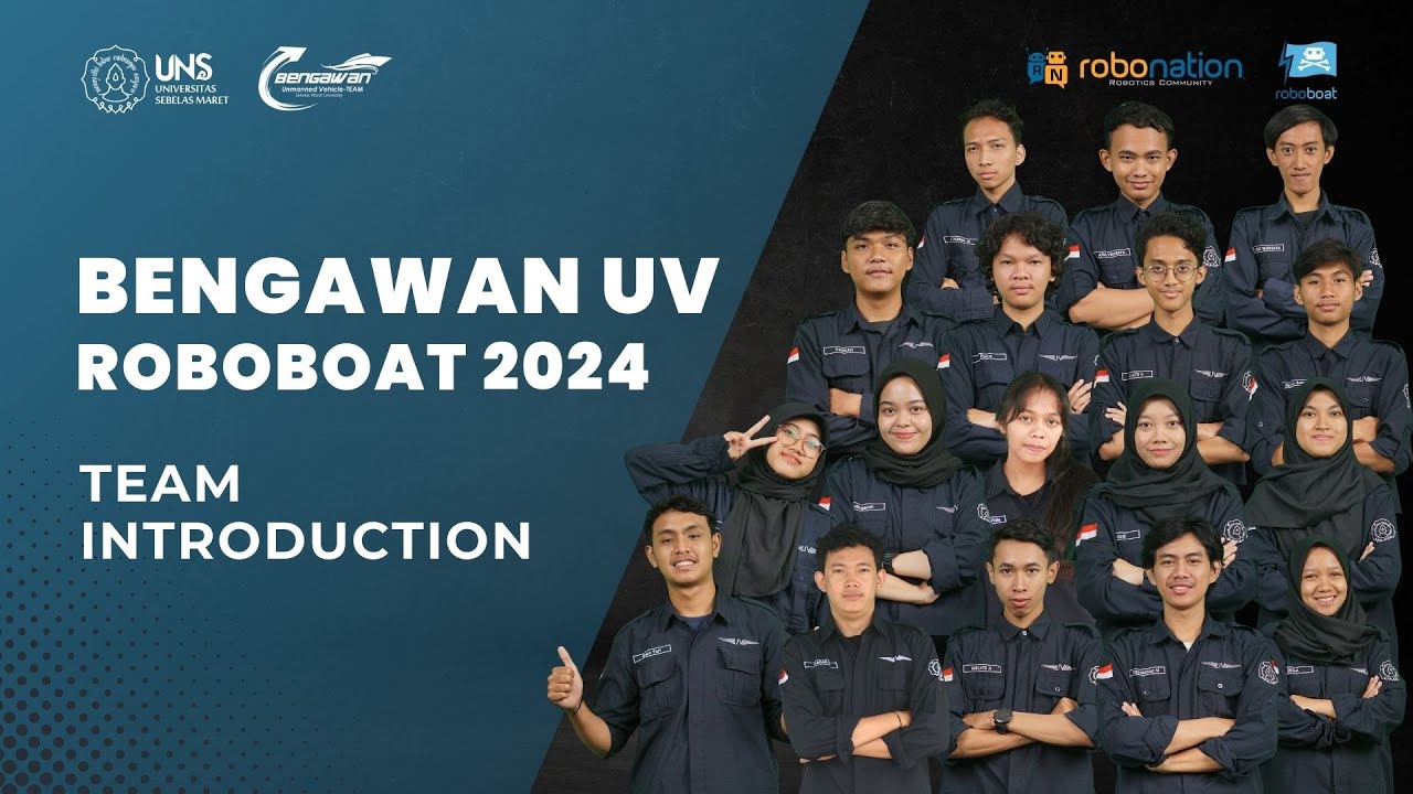 Bengawan UV Team Introduction Video for Roboboat 2024