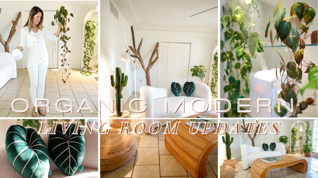 Living Room Updates (Organic Modern) + Homary Sofa Review