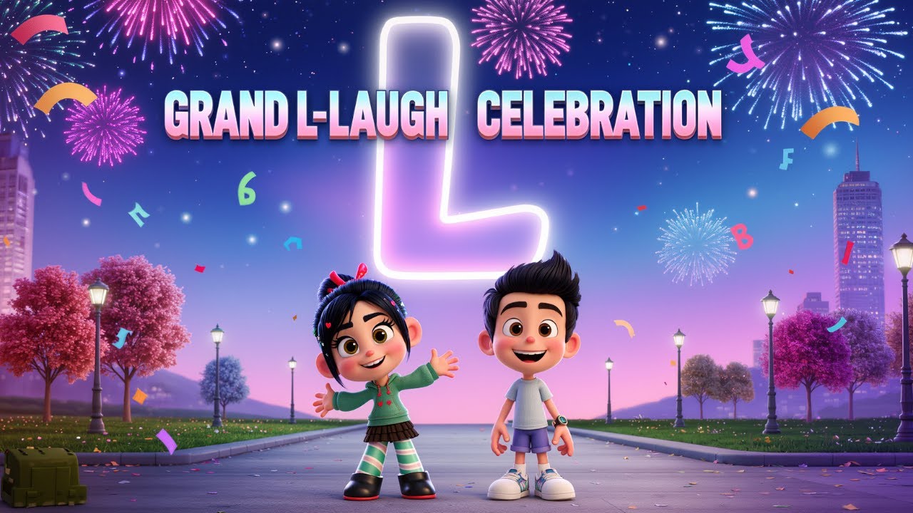 “The Letter L Laugh Adventure  Learn ABCs with Tiny & Wily”