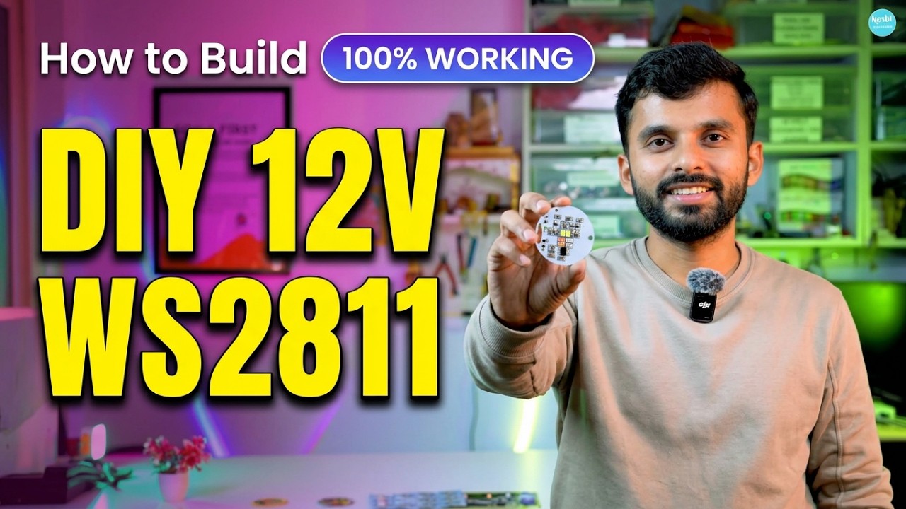 12 VOLT WS2811 DIY PCB