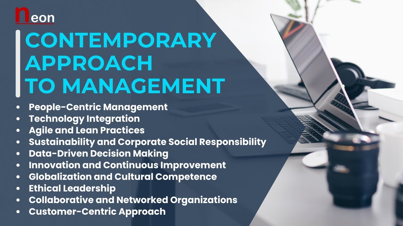 Contemporary Approach to Management | Management Approaches #management #approach