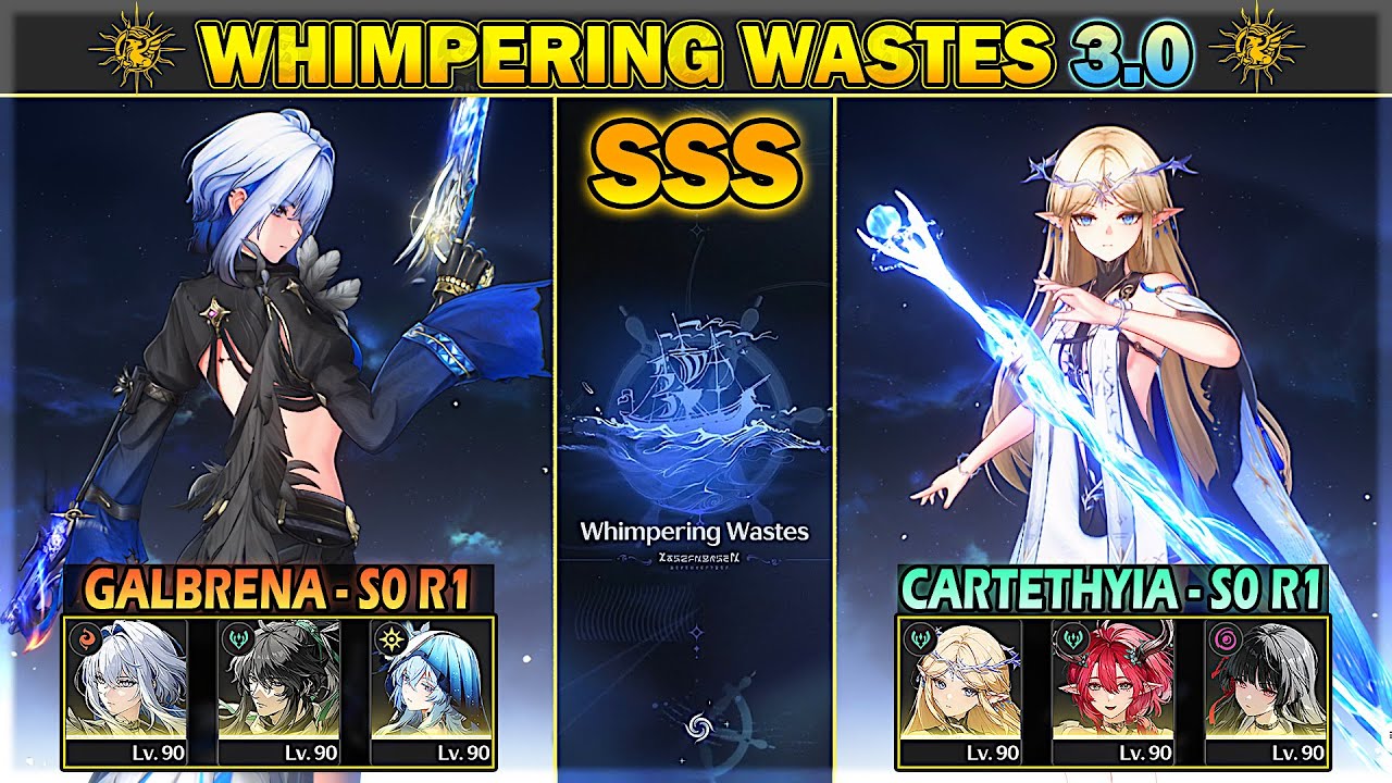 S0 R1 Galbrena & S0 R1 Cartethyia - SSS Whimpering Wastes Infinite Torrents 3.0 | WuWa