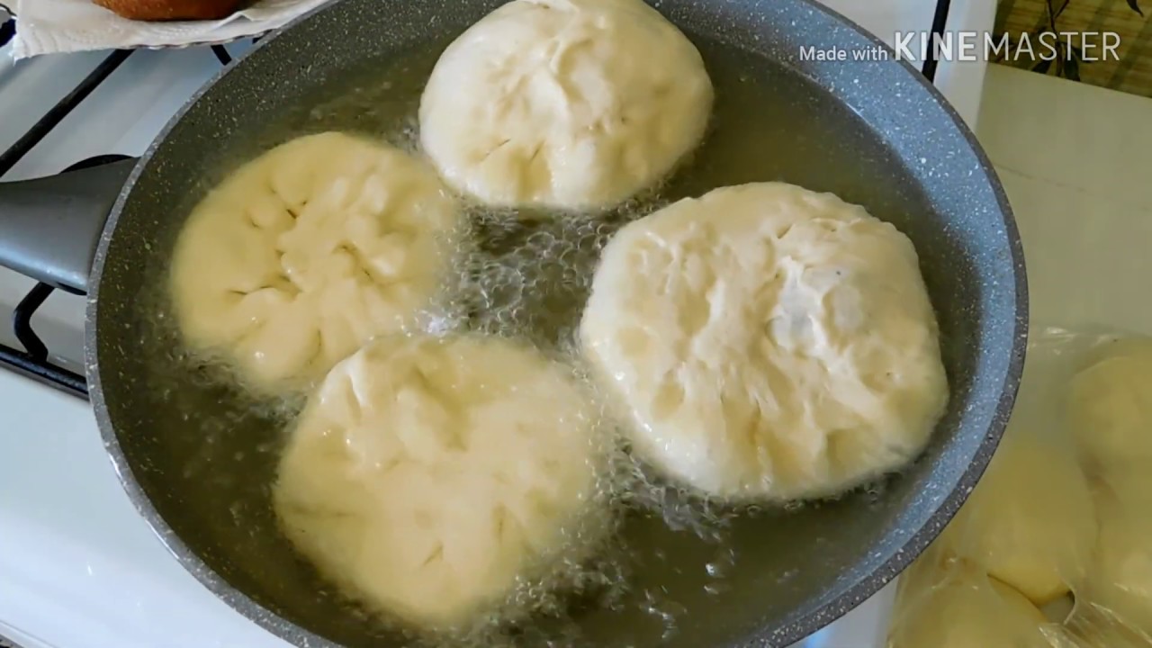 Пирожки как пух без молока! пирожки с картошкой/жареные пирожки/тесто для пирожков/узбекская кухня