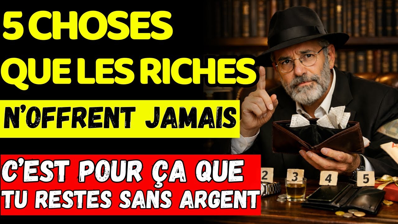 N’offrez jamais ces 5 choses (sans le savoir, l’argent s’échappe) — Kabbale juive