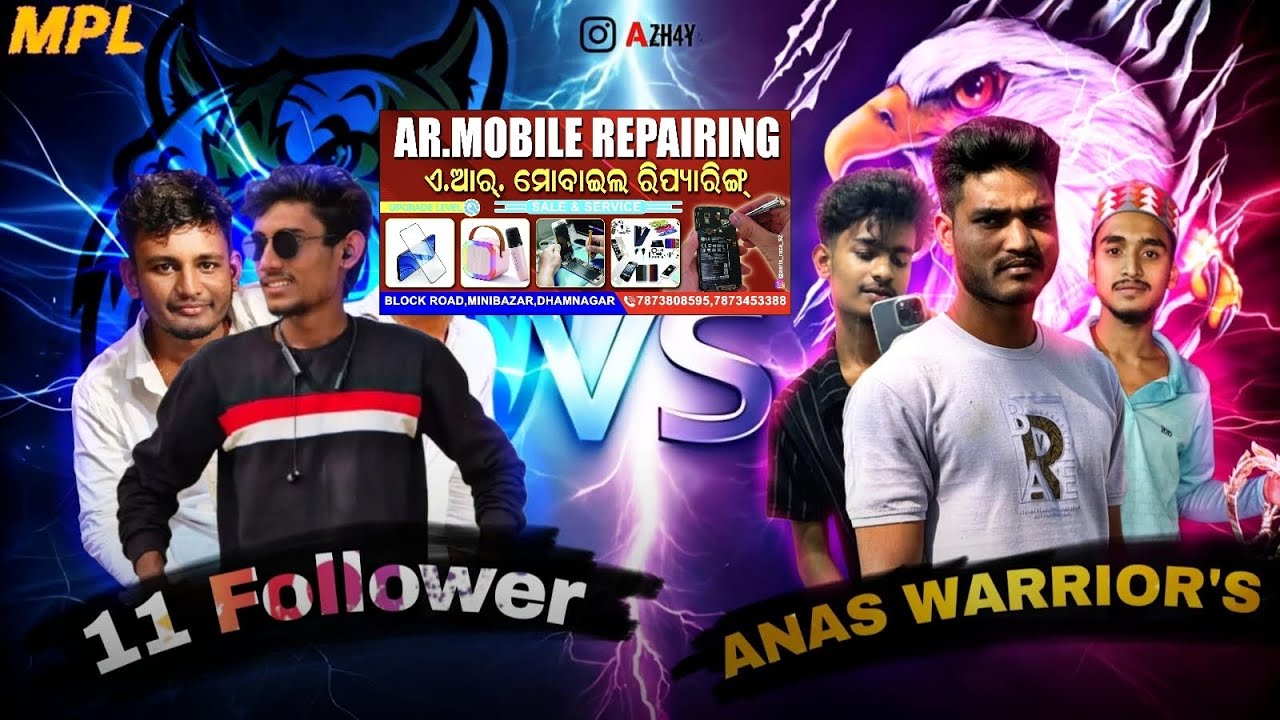 Anas Warrior's 🦅 Vs 11 Followers 🦊