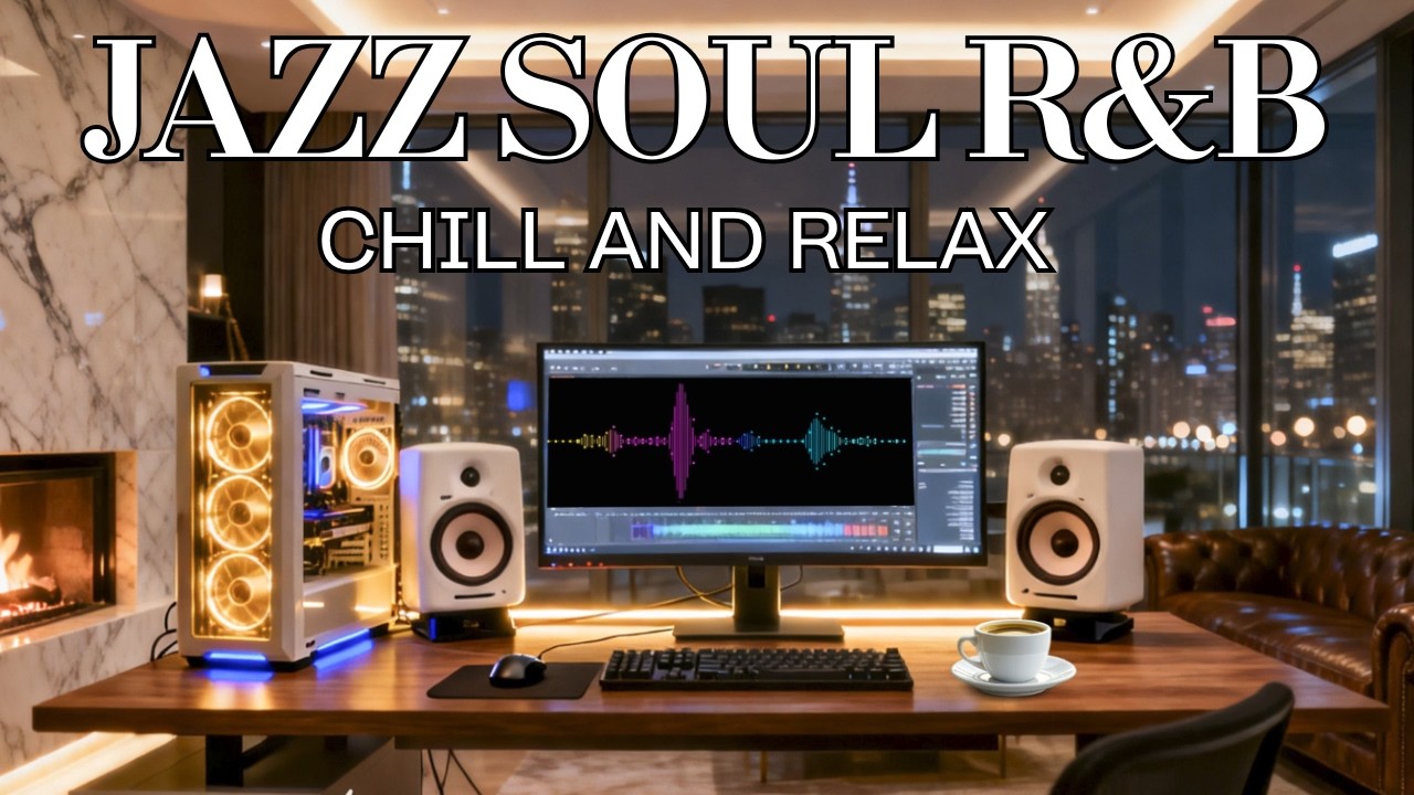 Warm Midnight Jazz & R&B 🎧 Calm, Focus & Unwind