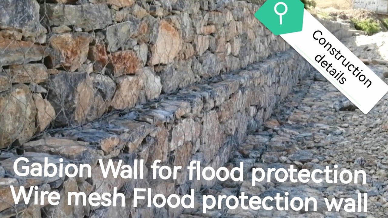 Flood Protection wall (Gabion Wall). Advantages and Disadvantages.