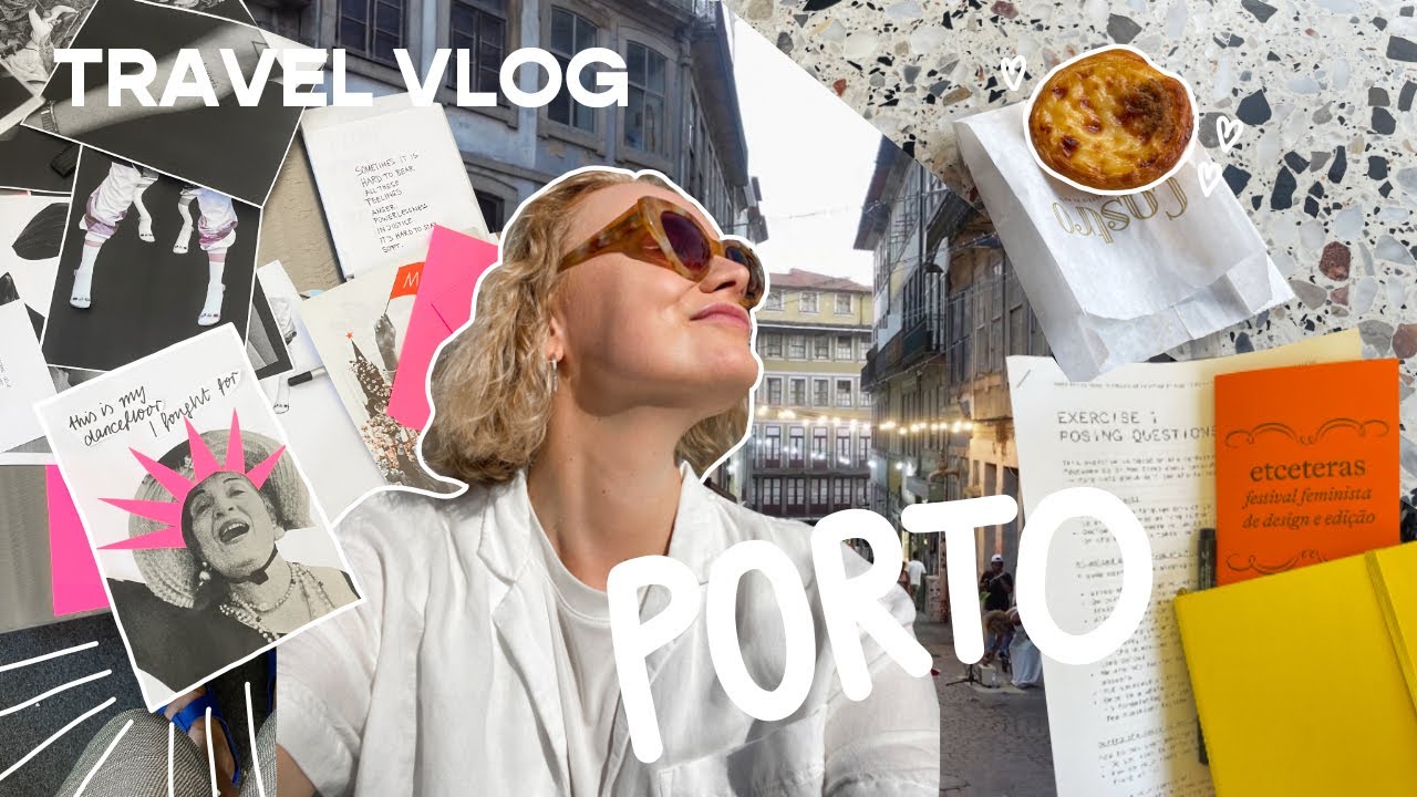 PORTO VLOG 💜 tipps, food, feminist design festival 🥂