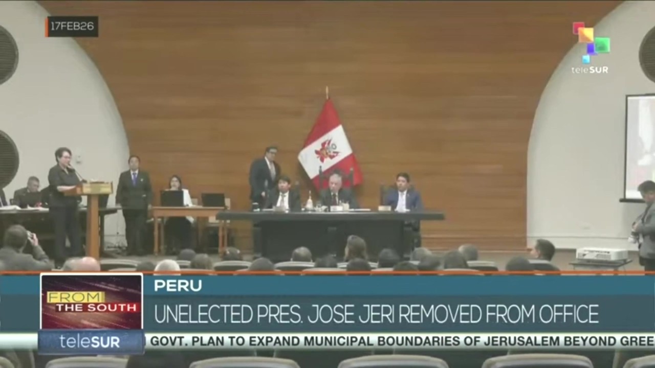 Peru | Unelected Pres. Jose Jeri removed from office
