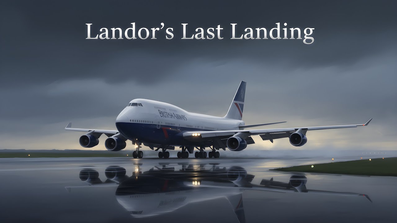 Landor’s Last Landing – The Final British Airways 747 Landing | End of an Era