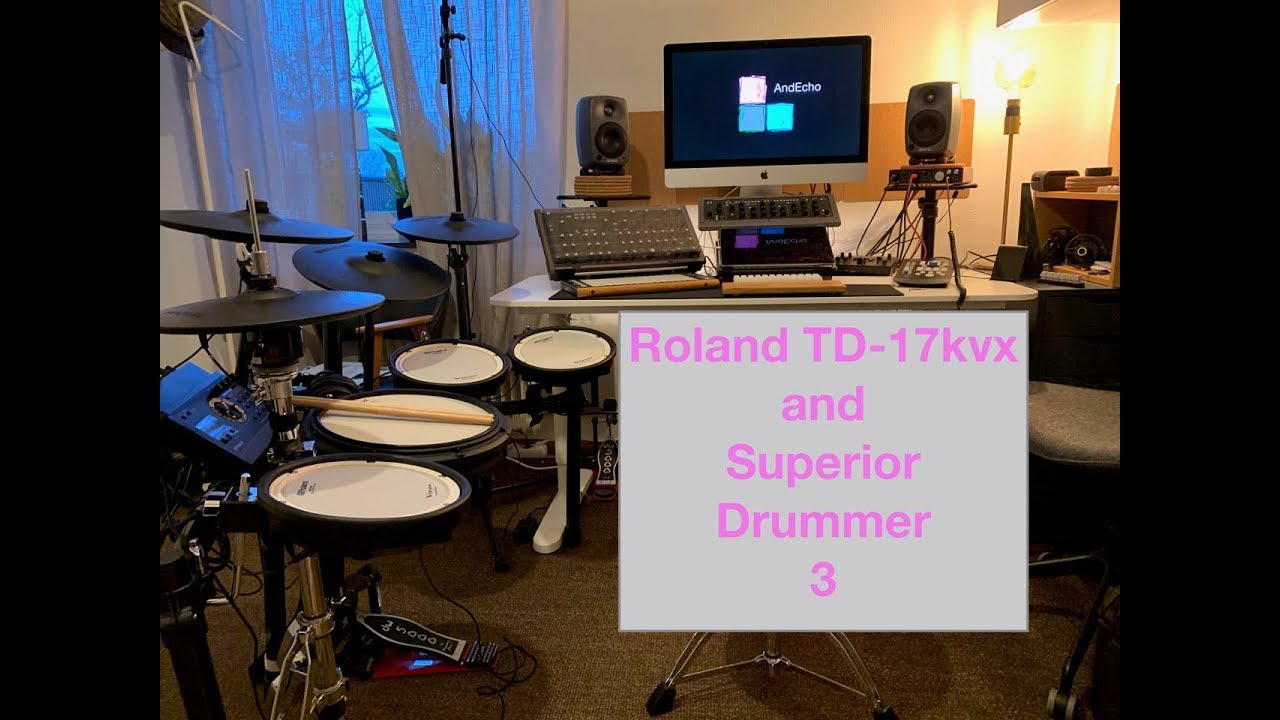Roland TD17kvx and Superior Drummer 3 Review