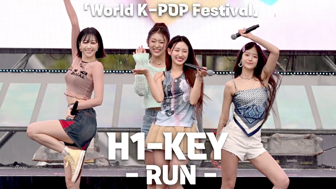 [4K] H1-KEY(하이키) 'RUN' 직캠 @ 2023 WORLD K-POP FESTIVAL - 보령