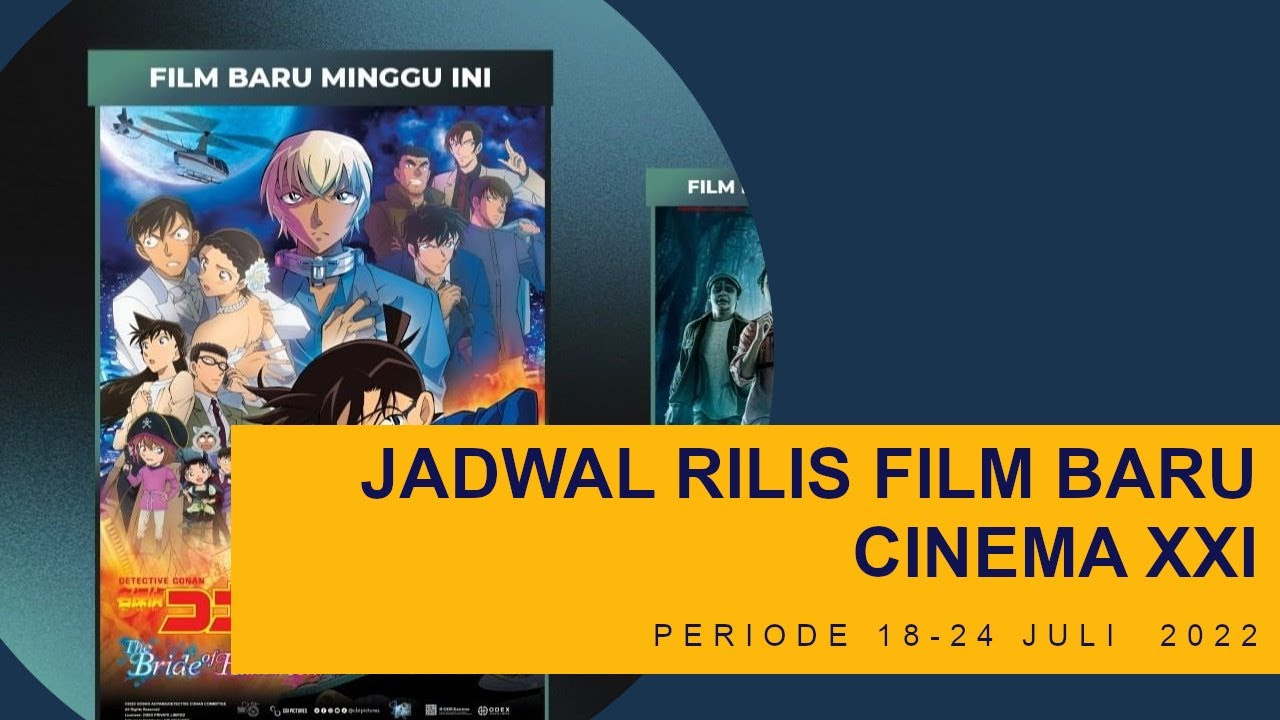 JADWAL RILIS dan TRAILER Film di Cinema XXI MINGGU INI