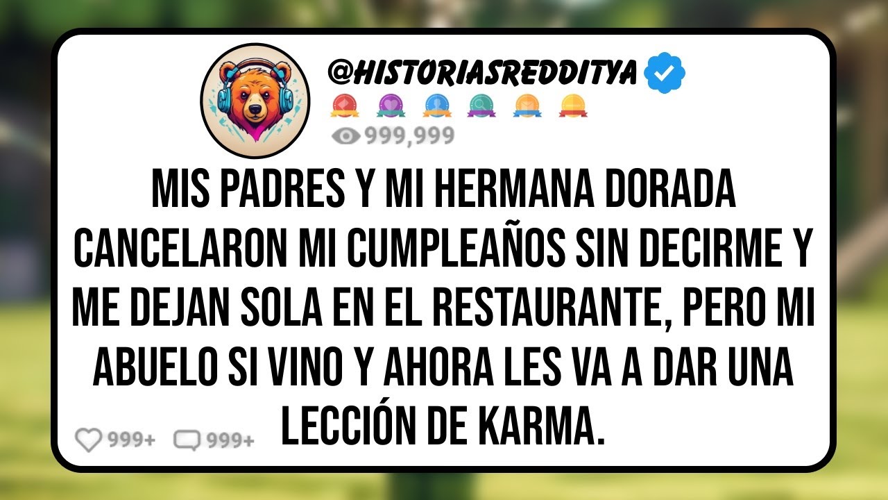 Mis PADRES y mi Hermana Dorada Cancelaron mi Cumpleaños sin Decirme y me Dejan Sola en el Restan...