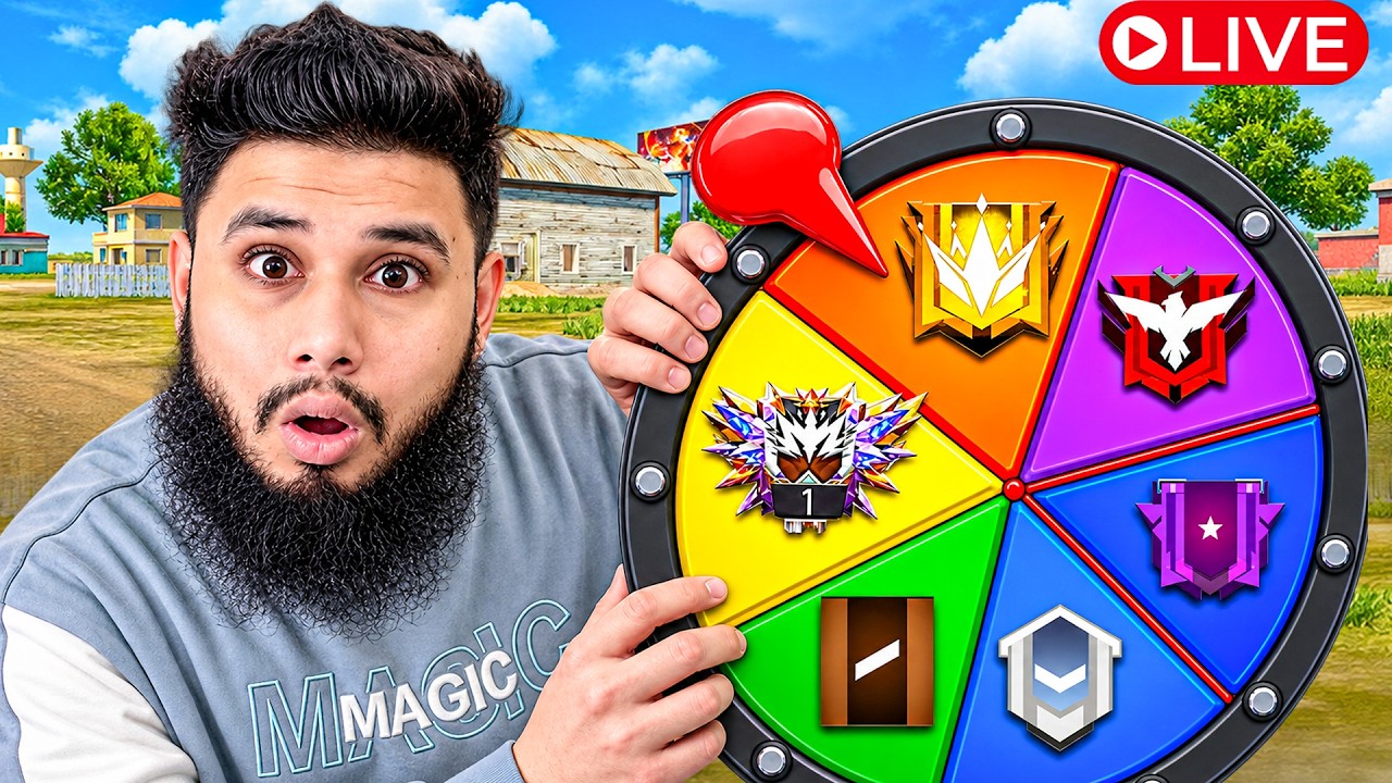 Free Fire Live 🔴 Grandmaster Reach In 24H 🎯 Free Fire LIVE Rank Push! #fflive #shortsfeed #freefire
