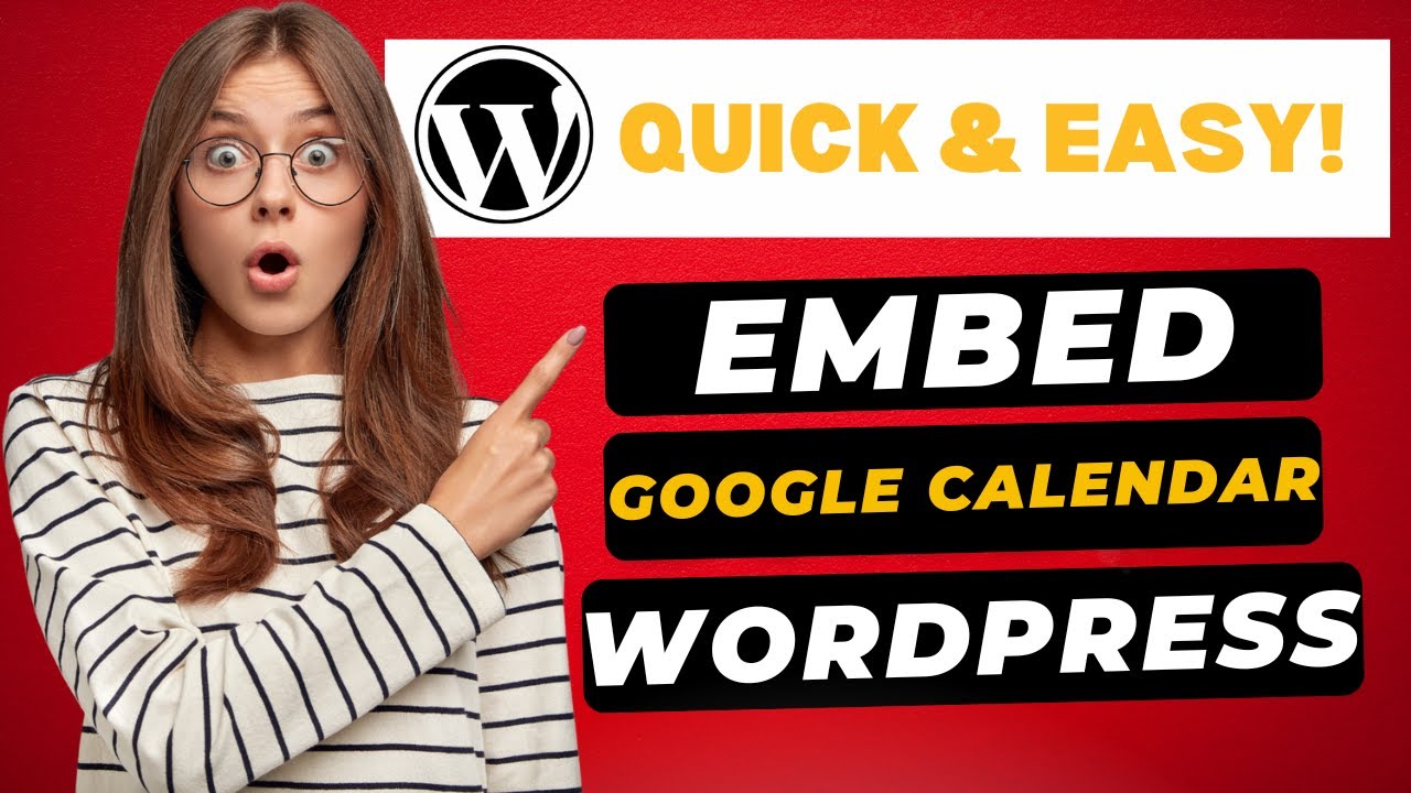 How To Embed Google Calendar In WordPress 2026 🔥 - (FAST & Easy!)