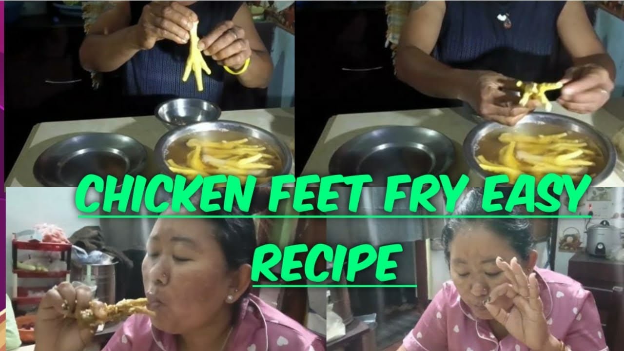 Pa Dakpa Chicken Feet Fry Recipe ||Yum Yum || Tibetanvlogger || Mainpat YouTuber ||